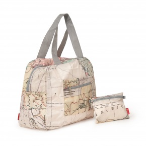 Legami utazó táska, összehajtható (36x32x18 cm) térképes TRAVEL