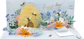Popshots képeslap, panoráma, Honeybees