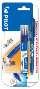 Pilot Frixion betétszett 0.7 kék + ajándék Pilot Frixion Ball kék