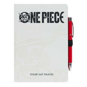 Grupo Erik prémium A5 notesz projektoros tollal, One Piece
