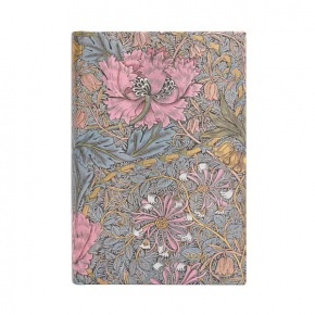 Paperblanks határidőnapló 2025, Morris Pink Honeysuckle, Mini, Napi