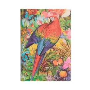 Paperblanks határidőnapló 2025, Tropical Garden, Mini, Napi