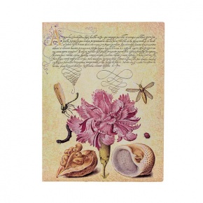 Paperblanks butikkönyv, Softcover Flexis, Ultra, sima, Pink Carnation