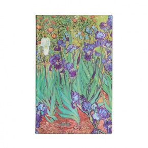 Paperblanks határidőnapló 2025, Van Gogh''''s Irises, Flexis, Maxi, Horizontal
