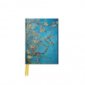 BSB notesz (8,2x15cm) 128 oldal, vonalas, V.Gogh: Almond Blossoms (5)