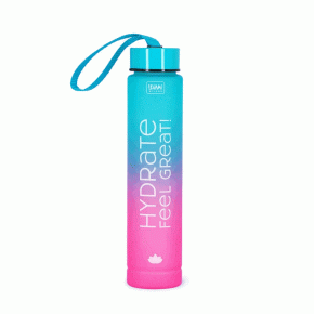 Legami kulacs, Love Yourself, 280ml, rózsaszín-türkiz BODY