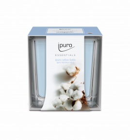 Ipuro illatosító gyertya Essentials, cotton fields (125g)