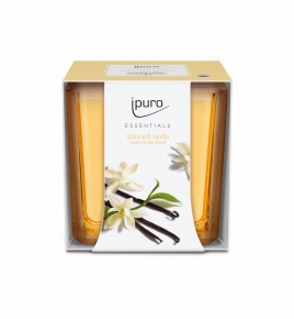 Ipuro illatosító gyertya Essentials, soft vanilla (125g)