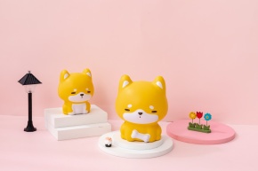 Traders mini squishy figura, kutya, iigen