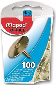 Maped rajzszög réz 10mm 100db/doboz