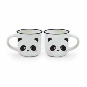 Legami porcelán bögre szett 2db-os, 50ml, Panda HOME