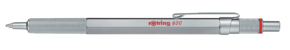 Rotring 600 Golyóstoll, 1,0 mm, nyomógombos, ezüst (web)