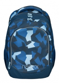 Scooli neoxx Fly hátizsák, blue camo