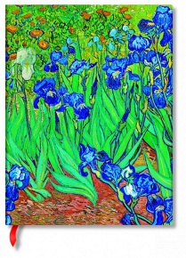 Paperblanks Butikkönyv, Ultra, vonalas, Van Goghs Irises
