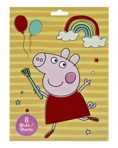 Scooli matrica (8 lapos), Peppa Pig