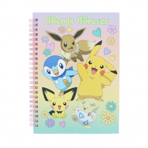 Blueprint spirálos notesz (A5), Pokemon Cuties