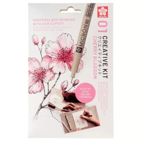 Sakura Creative kit rajzkészlet - Cherry blossom