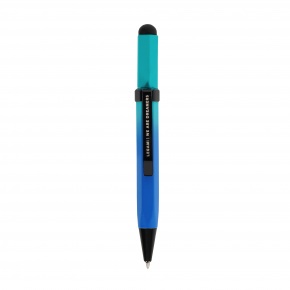 Legami mini golyóstoll+toll érintő képernyőhöz 9,6cm, kék színátmenetes STATIONERY