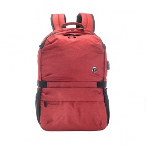 SwissDigital hátizsák, piros (45x31x13 cm, 18l) Companion, RFID