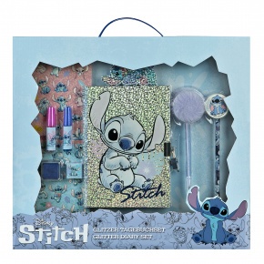 Scooli glitteres kulcsos napló szett, Lilo & Stitch (4)