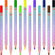 Baier Brunnen színesceruza készlet, jumbo, 12db/szett, pillangós (4)