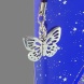 Baier Brunnen tolltartó, töltött, kihajtható, lila, Butterfly