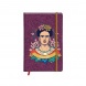 Clairefontaine notesz (10x14,8cm, 80 lap, varrott, gumis) Frida Kahlo, 2-féle (5)