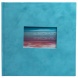 Exacompta fotóalbum (25x25cm, 30old ) bársony, óceánzöld Skandi