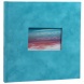 Exacompta fotóalbum (25x25cm, 30old ) bársony, óceánzöld Skandi