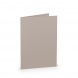 Rössler B/6 karton, 2 részes 120/240x169 mm 220gr. taupe/szürkésbarna