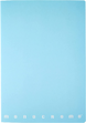 Pigna Monocromo tűzött füzet, A4, 42 lap, négyzethálós, 6-féle szín, PASTEL