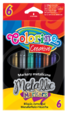 Colorino Creative 6db-os metál filctoll készlet