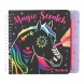TOPModel kreatív kifestő, kaparós ceruzával, Magic Scratch Miss Melody
