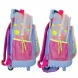TOPModel iskolai hátizsák, húzható/trolley, színes mintás FLASH (4)