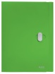 Leitz 3-pólyás mappa, A4, PP, zöld, Recycle