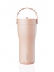 EQUA Carry Cup duplafalú termoszkulacs (600ml) Rose