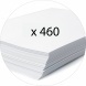 Exacompta PVC iratrendező (A4, 5 cm, 2 gyűrűs) pasztell fehér