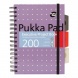 Traders Pukka Pad Executive Projekt Book spirálfüzet (A5, 200 old. von.) 3 féle metál szín