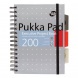 Traders Pukka Pad Executive Projekt Book spirálfüzet (A5, 200 old. von.) 3 féle metál szín