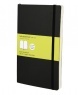 Moleskine Notesz QP618 Puha Fekete (L) Sima