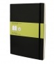 Moleskine Notesz QP623 Puha Fekete (XL) Sima