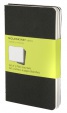 Moleskine Jegyzetfüzet Cahier (3db) QP313 Fekete (P) Sima