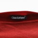 Clairefontaine bőr tolltartó 5,5x22 cm, kerek, piros