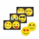 Trendhaus radír, Crazy Smileys 2 darabos szett, 4 féle