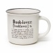 Legami porcelánbögre, 350ml, Book lover HOME