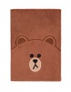 Grupo Erik plüss notesz (A5), Line Friends (Brown)