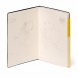 Legami notesz (L 17x24 cm), gumipánt, 192old. von. sárga /3 STATIONERY