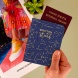 Legami útlevél és kártyatartó (14x10,5x1 cm) csillagképek TRAVEL