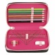 Scooli háromszintes tolltartó (EberhardFaber írószerekkel töltött), Barbie