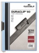 Durable Duraclip clip-mappa, 60 lapig, kék